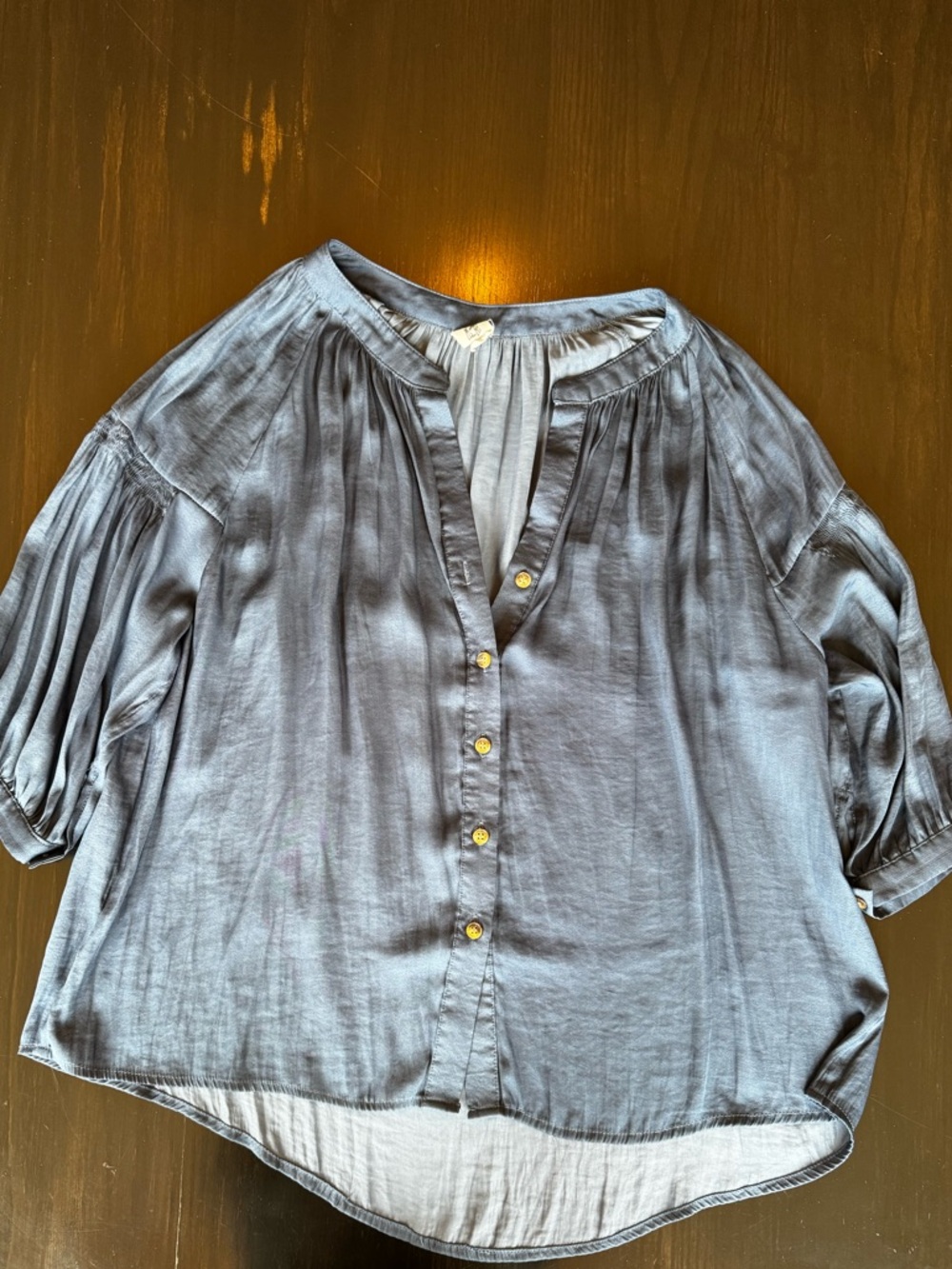 Anthropologie Navy Top